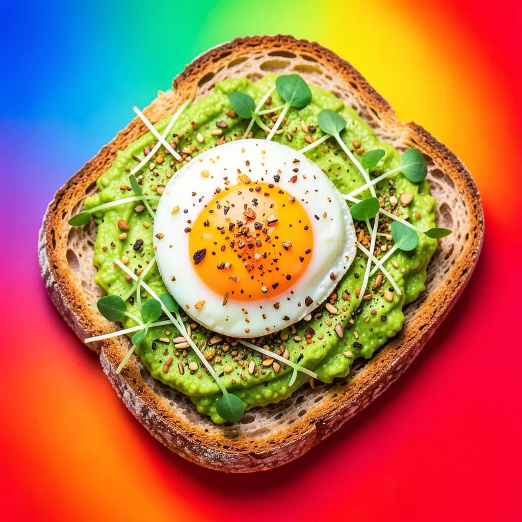 AI Vegan Food Photography