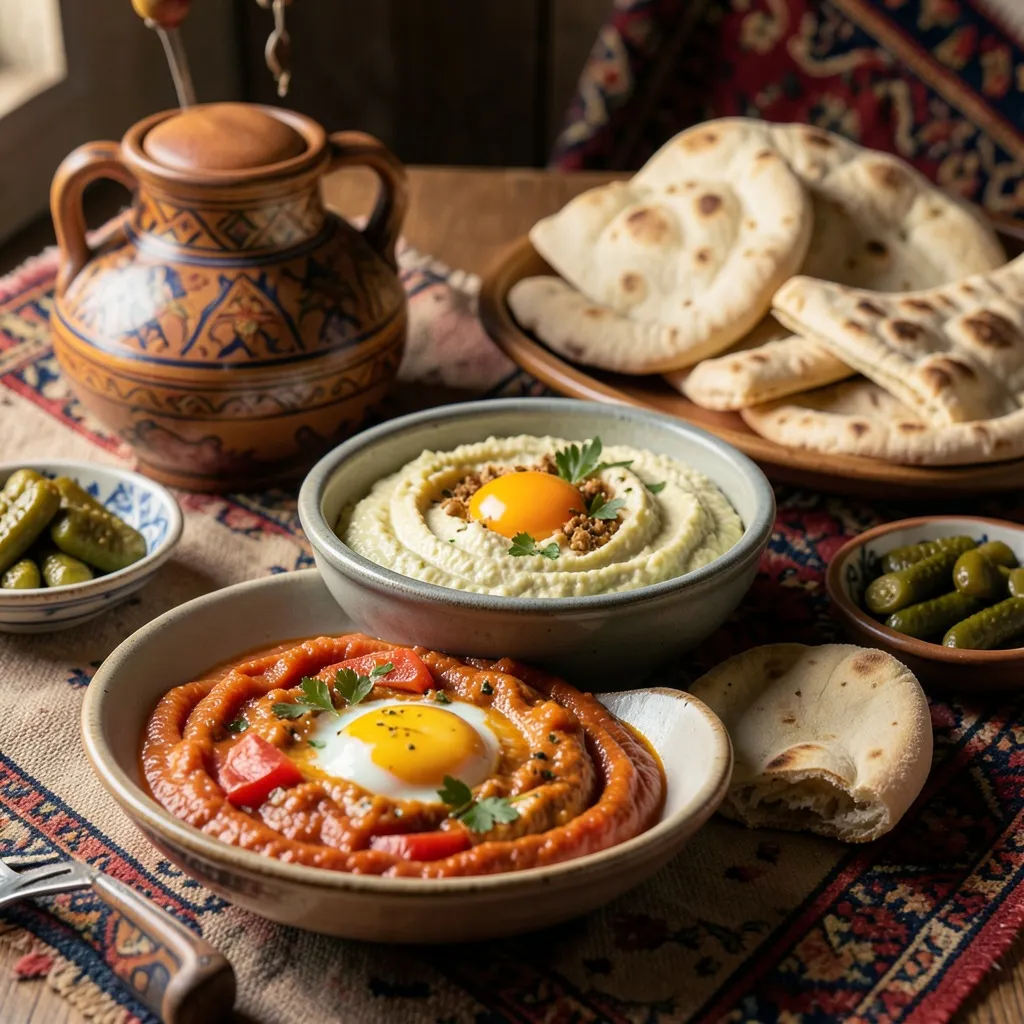 AI Israeli Food Photography