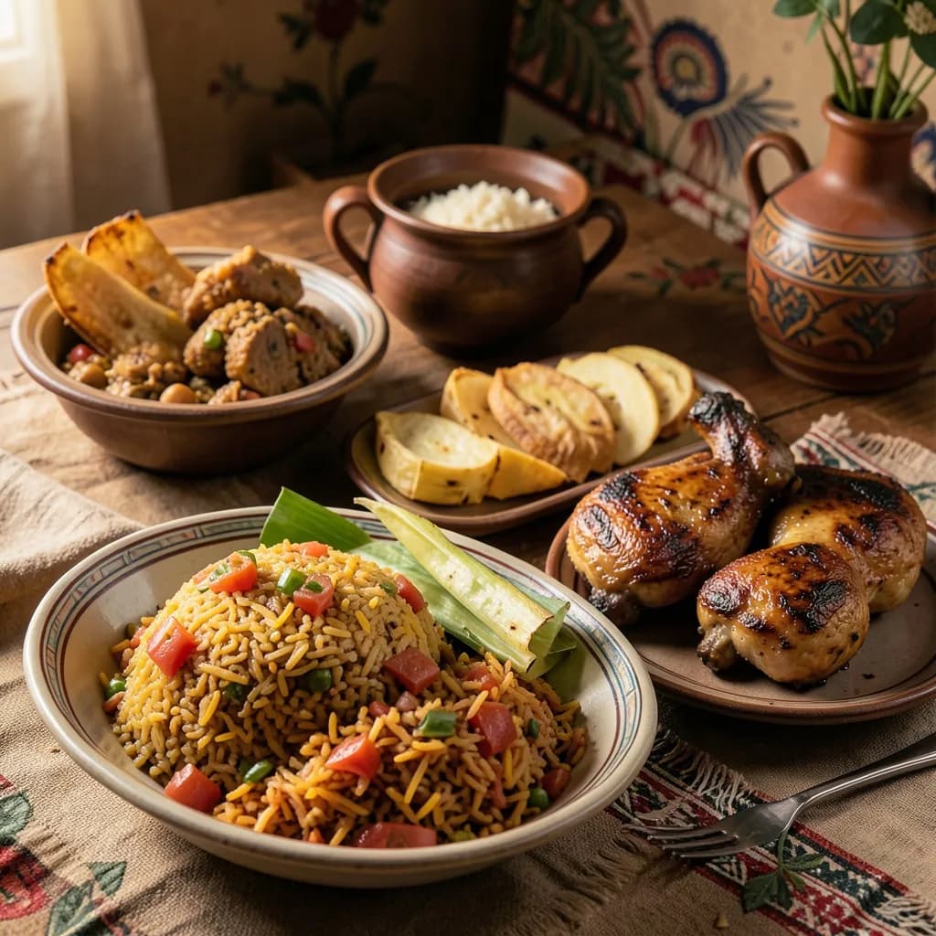 AI African Food Photography