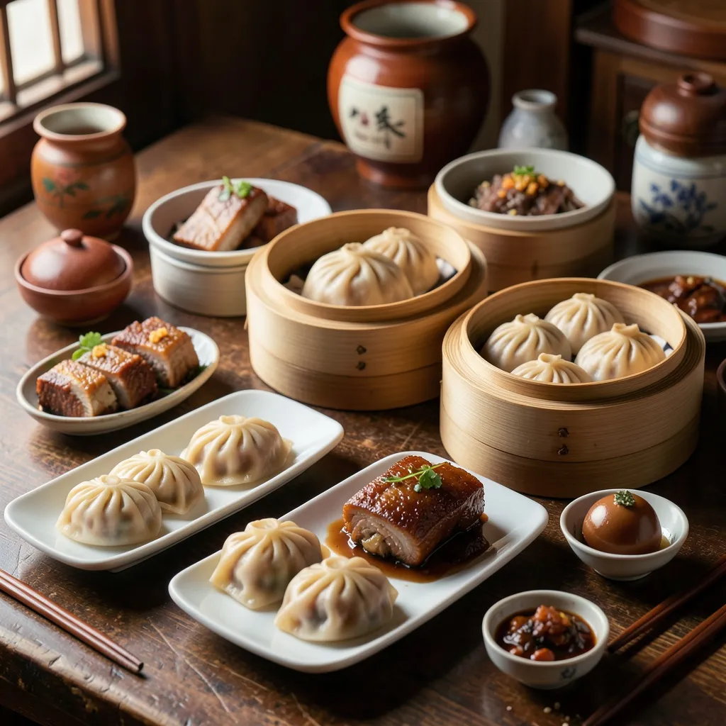 AI Chinese Food Photography