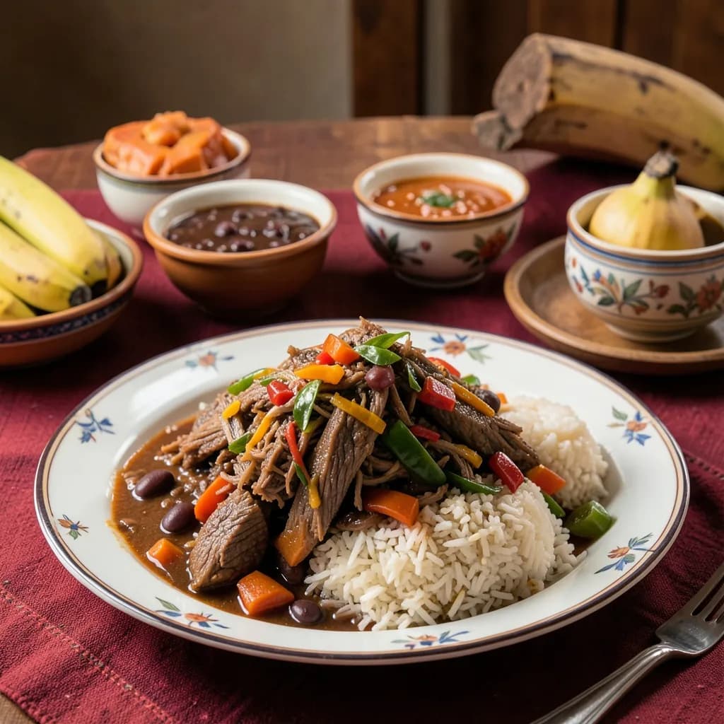 AI Cuban Food Photography