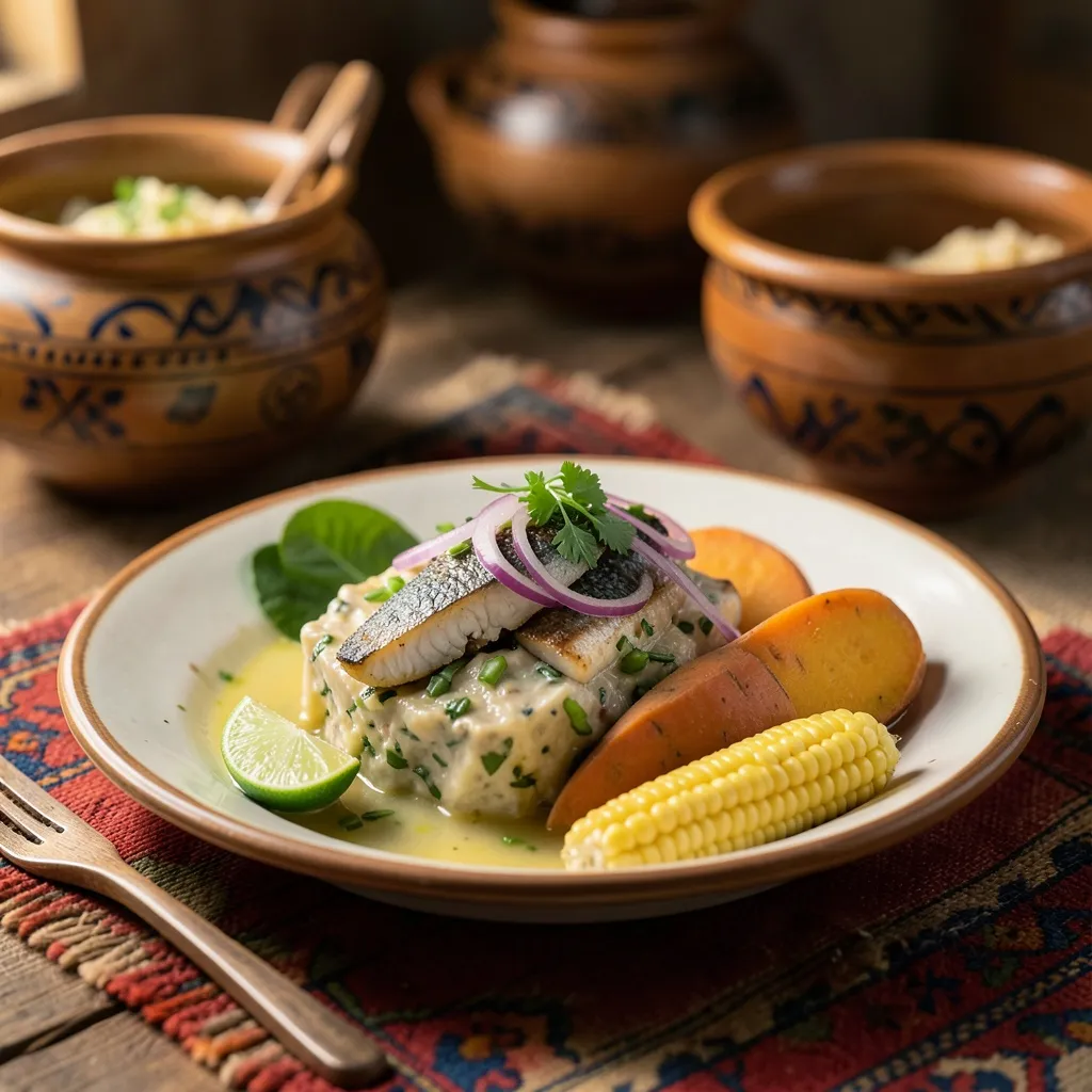 AI Peruvian Food Photography